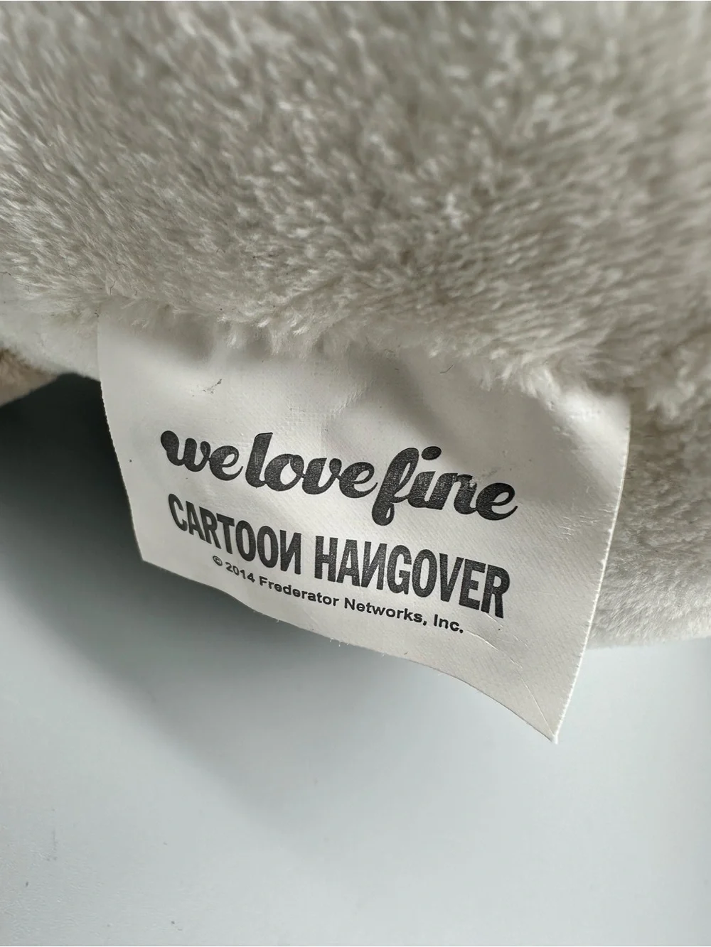 Bee and PuppyCat Plush Cartoon Hangover WeLoveFine 2014 Stuffed Animal Bell - Picture 4 of 5